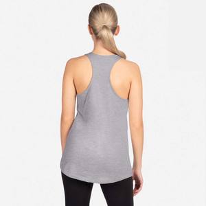 Camiseta sin Mangas Personalizada para Mujer, Ajustada, Estilo Deportivo, de Algodón, Suave, para Fitness, Ajustada, Lisa, Corta - Product Image 2