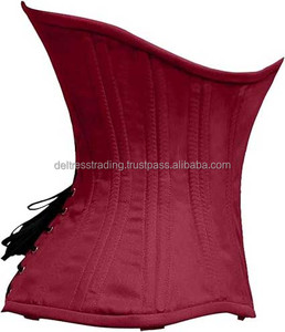 Premium Quality New Heavy Duty Cotton Polyester Breathable Medium Control Waist Training Underbust Tight Shaper <b>Corset</b> - Product Image 6