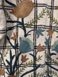 Handmade New Suzani Embroidery Kantha Women's <b>Short</b> Coat Free Size Quilted <b>Jacket</b> with Embroidered Design Gift for Her - Product Image 2