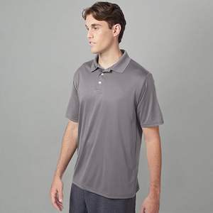 Col contrasté moderne, tricot anti-froissement imprimé pour chemise à coupe ajustée pour homme - Tenues tendance au quotidien - Product Image 4