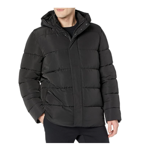 Top Tendance En Gros Bouton Fermeture Éclair Bouffantes Vestes Élégant Décontracté Coupe-Vent En Nylon Bouffant Bulle Vestes pour Hommes - Product Image 3
