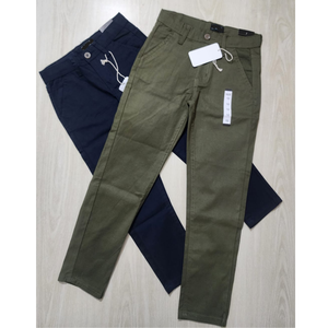 Pantalon Chino Décontracté Homme Respirant de Haute Qualité, Coupe Droite, Taille Mi-Haute, Fermeture Éclair, Coton/Spandex Satiné, Multicolore, Confort Quotidien - Product Image 5