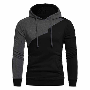 Conjunto de Chándal Personalizado para Hombre, de Alta Calidad, con Patrón Sólido, Personalizable con Bordado, de Felpa y Tejido de Punto - Product Image 2