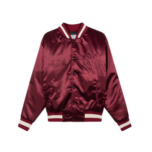Veste en toile satinée surdimensionnée à col rond pour homme, respirante, coupe-vent, manteau d'hiver, logo personnalisable sur le devant, taille plus disponible - Product Image 1