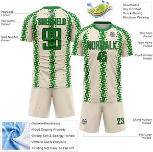 Diseñe su propia camiseta de fútbol Conjunto de fútbol Ropa de fútbol Uniforme unisex Camiseta Ropa de equipo de fútbol Conjunto completo Uniforme de fútbol - Product Image 6