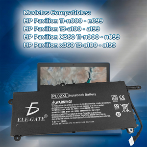 Batteria agli ioni di litio compatibile HP Pavilion 11-n x360 PL02XL 7.4V 29Wh - Product Image 5