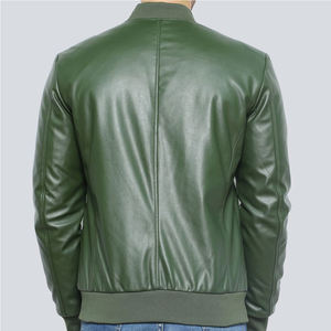 Venta al por mayor de calidad superior de los hombres de cuero genuino chaqueta de moto a prueba de viento impermeable transpirable de talla grande disponible inmejorable - Product Image 4