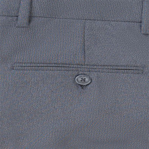 Pantalones de Vestir Formales para Hombre, de Lona, Corte Recto, Cintura Media, Ajuste Clásico, Profesional, de Oficina, 100% Algodón, Transpirable, Personalizado - Product Image 4