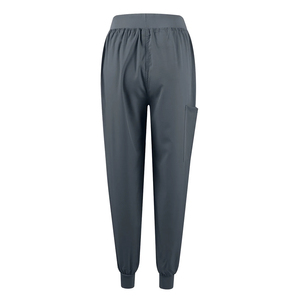 Combinaisons médicales chirurgicales pour hôpital, couleur grise, douces et extensibles, ensembles de blouses pour infirmières, avec service OEM - Product Image 3