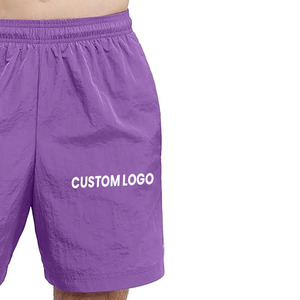 High Quality Elastic Waist Casual Style Men's Summer <b>Shorts</b> Fully Customized <b>Shorts</b> <b>with</b> <b>Zip</b> Pockets - Product Image 5