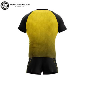 Uniforme de rugby prémium para hombre, ropa deportiva personalizada por sublimación, jersey de rugby ligero y transpirable y pantalones cortos deportivos. - Product Image 2
