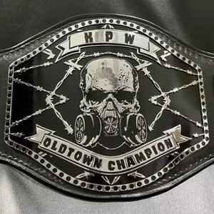 เข็มขัดแชมป์สั่งทำหนังแท้ MMA Jiu-Jitsu taekwondo muay ทำมือรางวัลไทยรายละเอียดดีใส่สบาย - Product Image 1