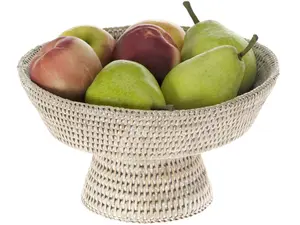 Latest Design Rattan Food Serving <b>Bowls</b> Perfect for Exclusive Quality Dinnerware and Stylish Fruit Display - Product Image 5