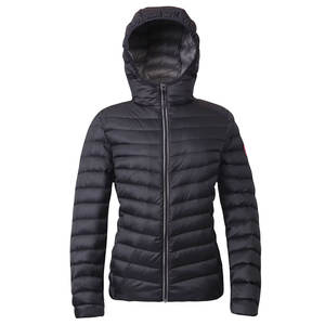 Chaqueta acolchada de manga larga a precio barato para mujer, diseño de impresión hecho en fábrica, chaqueta acolchada para mujer recién llegada - Product Image 4
