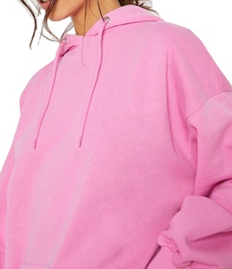 Nuevo Conjunto de Dos Piezas para Mujer 2026, Sudadera Extra Grande de Felpa de Algodón Suave Rosa y Pantalones Cortos de Ciclismo 2026 - Product Image 3