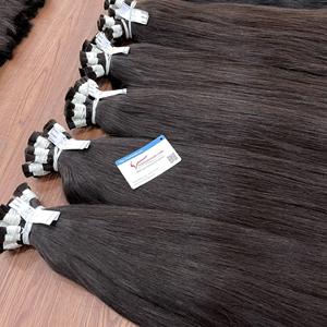 Expédition dans le monde entier couleurs personnalisables extensions de cheveux humains en vrac vietnamiens prix de gros de l'usine du Vietnam - Product Image 6