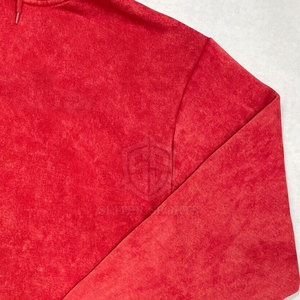 Meilleurs sweats à capuche pour hommes, hiver, délavés à l'acide, effet usé, en polaire, écologiques, haute qualité, séchage rapide, motif uni, polyester/coton, prix bas - Product Image 5