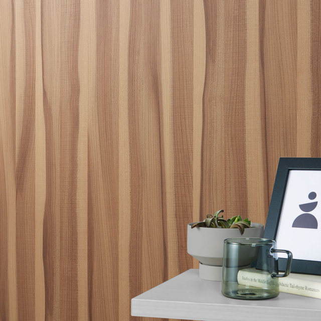 High-quality Wallpaper Made in Japan with a Colorful Woodgrain Design That Softens Your Space.