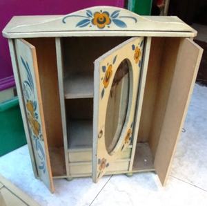 Ensemble de chambre à coucher de luxe pour poupées, pièces énormes peintes à la main, cadeau parfait pour les filles, jeu imaginatif, jeu de simulation et décoration de chambre - Product Image 4