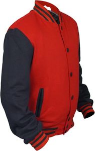 Veste en polaire unisexe Letterman School Collage Fabricant de vêtements Veste de baseball universitaire décontractée personnalisée pour hommes Expédition DDP - Product Image 5