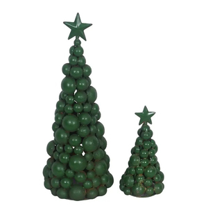 Diseño clásico Estilo americano Hierro Color verde Tamaño personalizado Adorno colgante de Navidad para el hogar Decoración de árboles al aire libre - Product Image 6