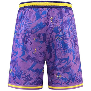 Shorts en maille personnalisés avec logo, pour la salle de sport, l'entraînement, la course à pied, athlétiques, shorts en maille pour hommes, shorts de basket-ball, shorts de plage - Product Image 4