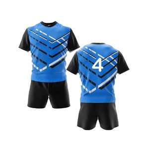 Uniforme de Rugby 2025, ropa de equipo de poliéster de sublimación completa con elementos de Jersey de fútbol americano para un ajuste cómodo, novedad - Product Image 5