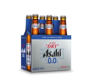 Bière sans alcool, boisson au malt sec, 0,0% de teneur en CO2, prête à boire, ASAHI, durée de conservation de 3 ans, bouteille, Italie, vente au détail, approvisionnement gastro - Product Image 1