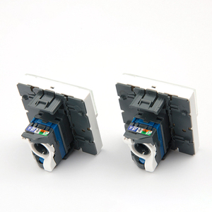 76565 Prise RJ45 Catégorie <span class=keywords><strong>6</strong></span> <span class=keywords><strong>FTP</strong></span> 2-Modules Mosaïque Blanc - Product Image 4