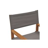 Chaise pliante légère - Design moderne et minimaliste en bois de teck pour l'extérieur, idéale pour les fermes, les parcs, les villas, les hôtels - Confortable, durable, à dossier effilé