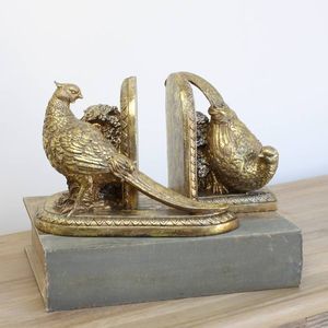 Sujetalibros decorativos de metal con forma de pájaro para amantes de la naturaleza que agregan encanto a La estantería de la sala de estar y la mesa de estudio - Product Image 3