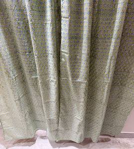 Natural Woven Cotton Classic Floral Printed <b>Curtains</b> | Eco-Friendly Rod Pocket for Home <b>Cafe</b> & Hotel (All-Season) - Product Image 4
