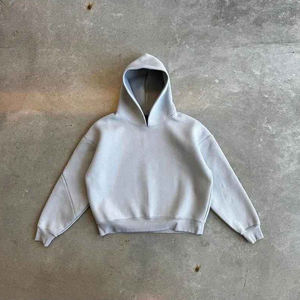 Vente en gros 2025 de nouveaux sweats à capuche lourds en coton personnalisés OEM en coton éponge français pour broderie de chenille sweat à capuche personnalisé - Product Image 1