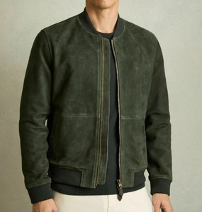 Veste en cuir de haute qualité à la mode nouveau style de vêtements d'hiver pour hommes OEM ODM Service disponible Veste en cuir pour hommes - Product Image 1