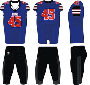 Uniformes de Fútbol Americano para Adultos, Diseño Personalizado de Alta Calidad 2026, Impresión Digital Transpirable, Conjunto de Jersey de Sarga - Product Image 6