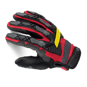 Guantes de protección contra impactos de gamuza sintética corte A6 forro polar multicapa con barrera a prueba de viento incorporada guantes de seguridad de invierno - Product Image 5