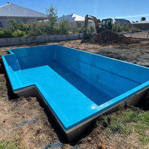 Piscina y Spa Acrílico Grande para Exteriores, para Tomar el Sol y Divertirse en el Agua, Piscina Gigante para Familias y Amigos - Product Image 4