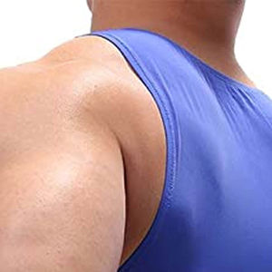 100% Polyester hommes à la mode Style sur mesure gilet d'haltérophilie maillots de lutte complet personnalisé Compression lutte Singlet - Product Image 6