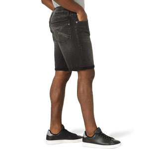 Nouveauté Shorts en jean délavé style streetwear, ourlet brut personnalisé, pour homme, décontracté, été, vente en gros - Product Image 3