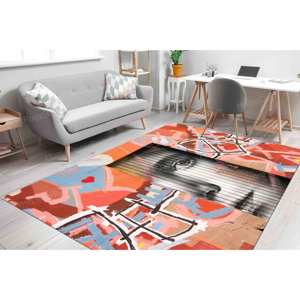 Alfombras de Arte Callejero de Graffiti, Alfombra Impresa para Espacios Contemporáneos, Alfombra de Terciopelo de Lujo - Product Image 2