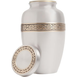 Urna de metal elegante y de calidad superior con un acabado pulido para recuerdos reflexivos - Product Image 5