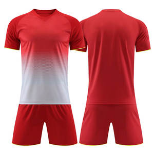 Conjuntos de uniformes de fútbol juvenil Diseño de sublimación Ropa de fútbol impresa Kits de fútbol de práctica Entrenamiento Uniforme de fútbol personalizado - Product Image 6