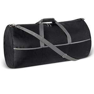 Sacs de sport en nylon respirant de couleur noire, services OEM personnalisés, sacs de sport, accessoires de fitness, sacs de voyage - Product Image 1