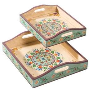 คอลเลกชันสมัยใหม่ปี 2024 ถาดทํารังชุดในราคาที่แข่งขันถาดเสิร์ฟไม้ที่มีความต้องการสูงพิมพ์ถาดมิน่าที่ได้รับความนิยม - Product Image 5