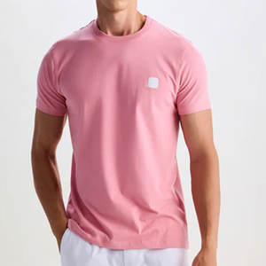 Camiseta de gran tamaño antiarrugas ecológica de algodón Supima 100% de peso pesado para hombres - Product Image 1