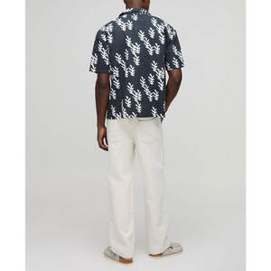 เสื้อเชิ้ตแขนสั้นสำหรับผู้ชายเสื้อลำลองทรงหลวมผ้า100% โพลีเอสเตอร์สำหรับฤดูร้อนผลิตตามสั่ง - Product Image 5