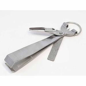 Outil de pêche à la mouche Quick Knot, pince à ligne, broche de nettoyage des yeux argentée avec aiguiseur d'hameçons - Product Image 2