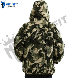 Veste de chasse d'hiver pour homme Kelvin personnalisée, Ripstop, Softshell, imperméable, coupe-vent, respirante, écologique, camouflage, logo frontal - Product Image 4