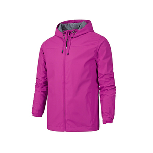 Chaqueta de ciclismo transpirable para hombre cortavientos corto fino con protección solar y decoración de patrón para uso en exteriores - Product Image 2