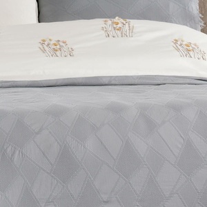 Juego de Ropa de Cama Guzide Emily Stone Color de 7 Piezas, Personalizado, Clásico, de Lujo, 100% Chenilla Orgánica, Tejido a Rayas, Lavable - Product Image 4